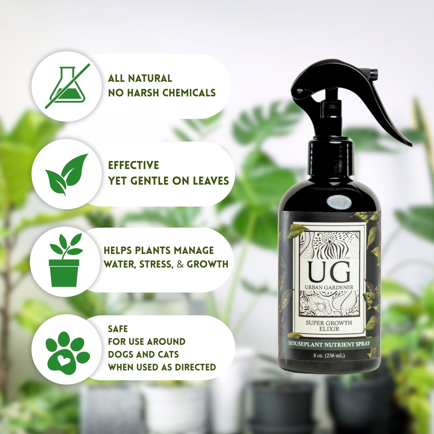 Super Growth Elixir - Total Plant Health Spray