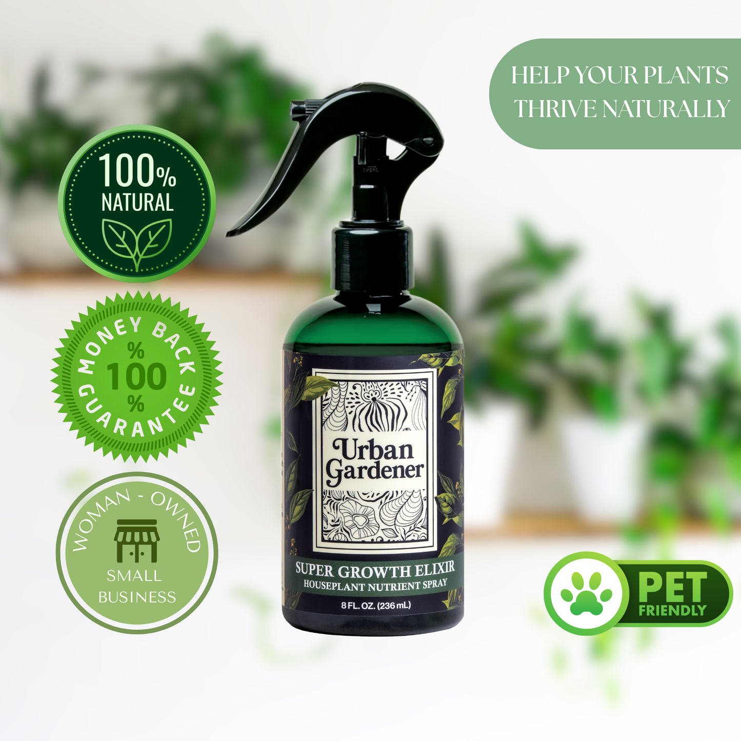 Super Growth Elixir - Total Plant Health Spray