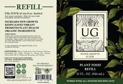 Super Growth Elixir 32oz Refill Bottle