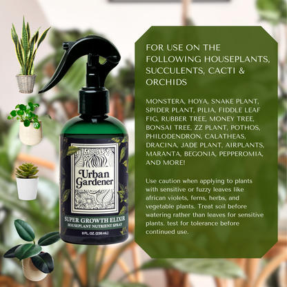Super Growth Elixir - Total Plant Health Spray